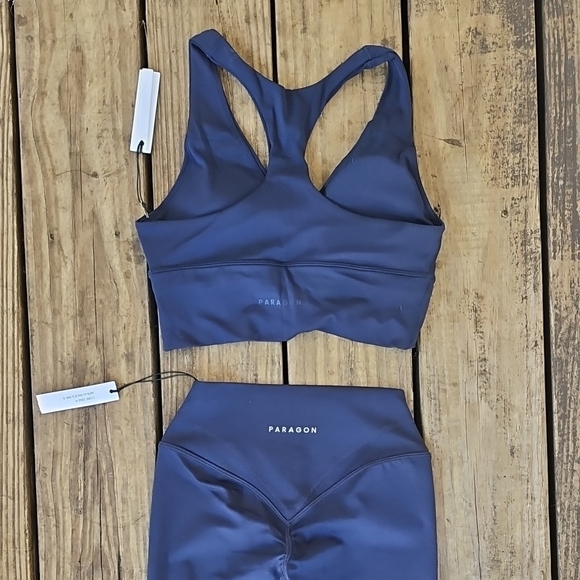 PARAGON Other - PARAGON Navy Sports Bra and Pants Set